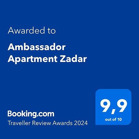 Ambassador Apartment Zadar Exterior foto